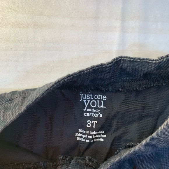 Just One You Navy Animal Print Long Sleeve Dress Size 3T - Picture 2 of 3